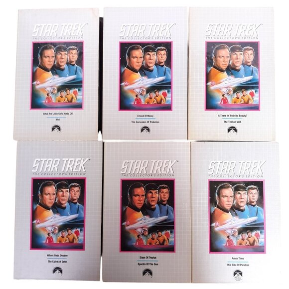 Star Trek VHS Collector's Edition Complete Set Of 39 Tapes - Picture 7 of 8